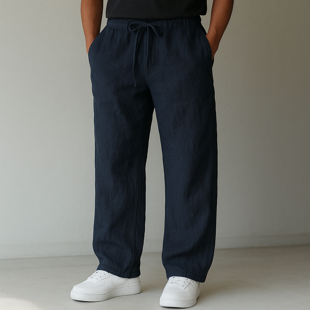 Pantalones de lino