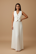 Sofía | Conjunto Floral Top Falda Plisada - Para Verte Elegante sin Esfuerzo, Verano Perfecto
