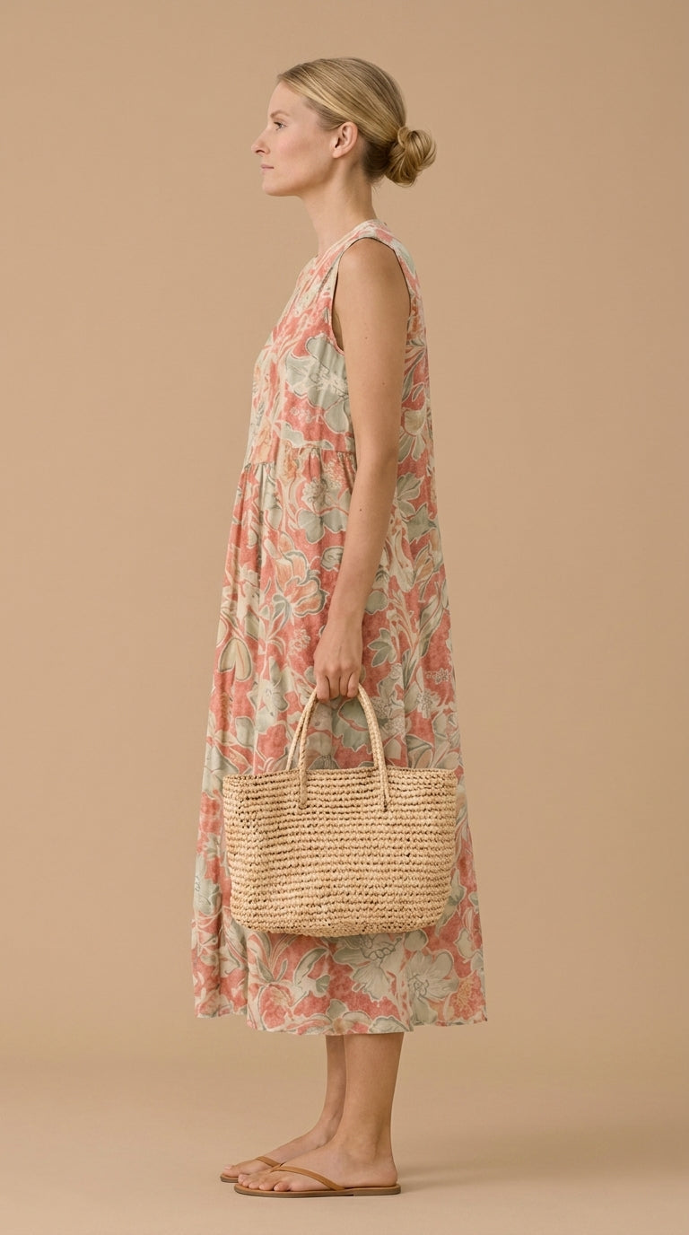 RIVEA STUDIOS | Vestido midi con estampado floral
